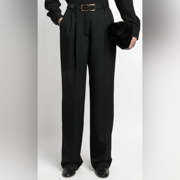 NWT Armarium Celia Wool Trouser Size 44 IT (US 8) - Picture 1 of 5